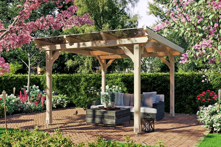 Skan Holz 4-Eck-Pavillon Laube Marseille