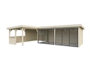 Vorschaubild Palmako Carport/Pavillon Connect Lenna 33,2 m² Set 420 Slide