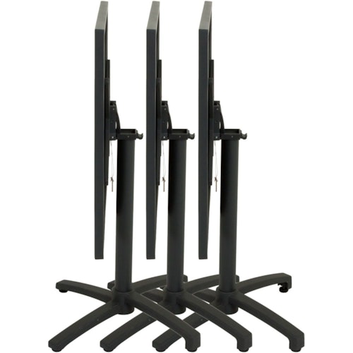 Garden Pleasure Klapptisch TREVISO 70 x 70 cm, Aluminium Anthrazit