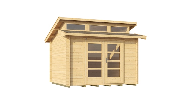 Weka 28 mm Gartenhaus 158