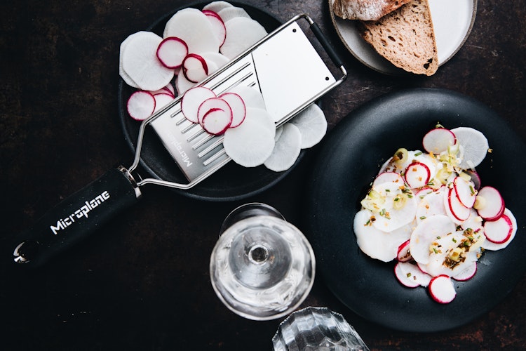 Microplane Profi-Gemüsehobel GOURMET Schwarz
