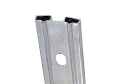 dz Zaunanschluss Winkellochleiste Typ P-fix