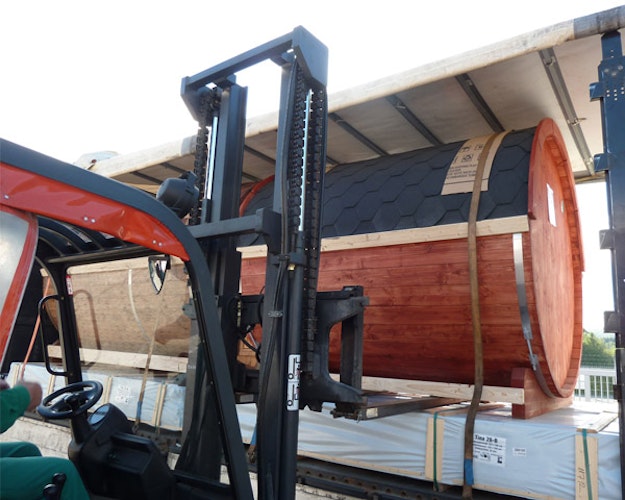 Wolff Finnhaus Saunafass 280 de luxe