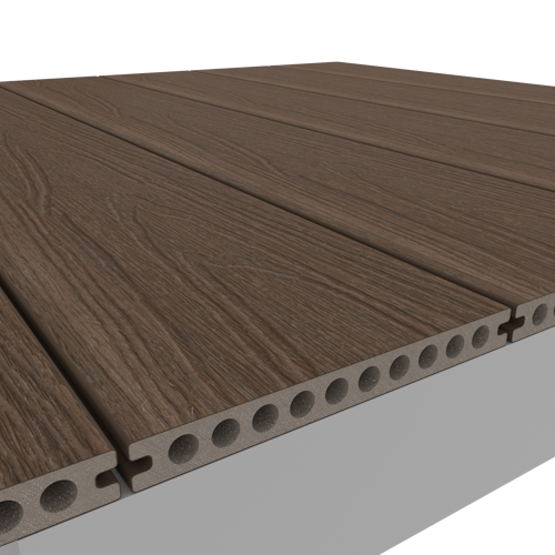 NewTechWood Gigante WPC-Terrassendiele Hohlkammer Ipé  23 x 210 mm