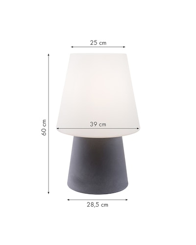 8 seasons design LED-Tischleuchte No. 1, 60 cm (WW), verschiedene Farben