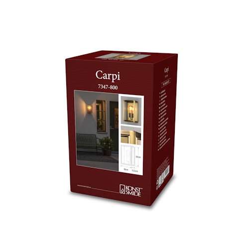 Konstsmide Wandleuchte Carpi mittel, versch. Farben