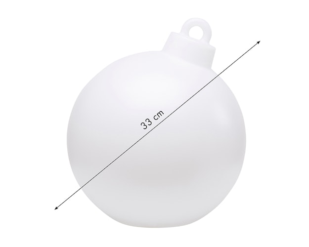 8 seasons design LED-Dekoleuchte Shining Christmas Ball (WW)