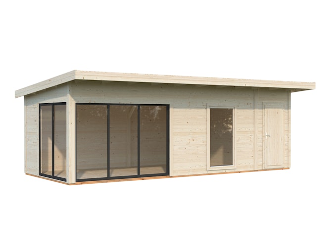Palmako Gartenhaus Andrea 21,1 m² Slide - 44 mm