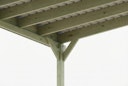Vorschaubild Skan Holz Doppelcarport Friesland 546x555 cm - 1 Einfahrtsbogen Set G