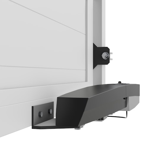 TraumGarten SYSTEM / DESIGN Alu Doppeltor auf Maß mit E-Antrieb