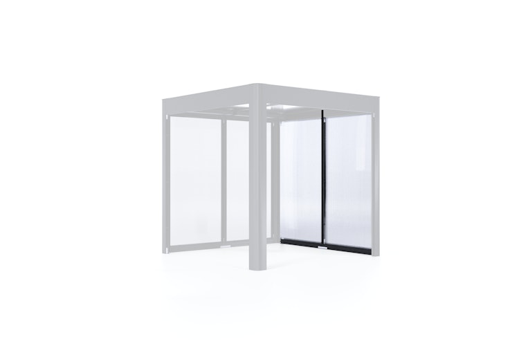 SunElements Wandelement SunCover Select - 10 mm Doppelstegplatten