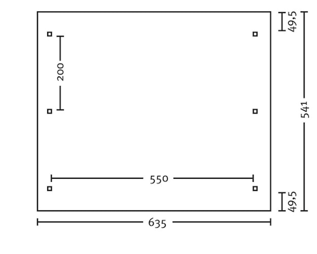 Skan Holz Franken - Bogendach Doppelcarport aus Leimholz Breite 635 cm