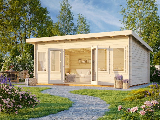 Palmako Gartenhaus Lisa 19,4 m² - 44 mm