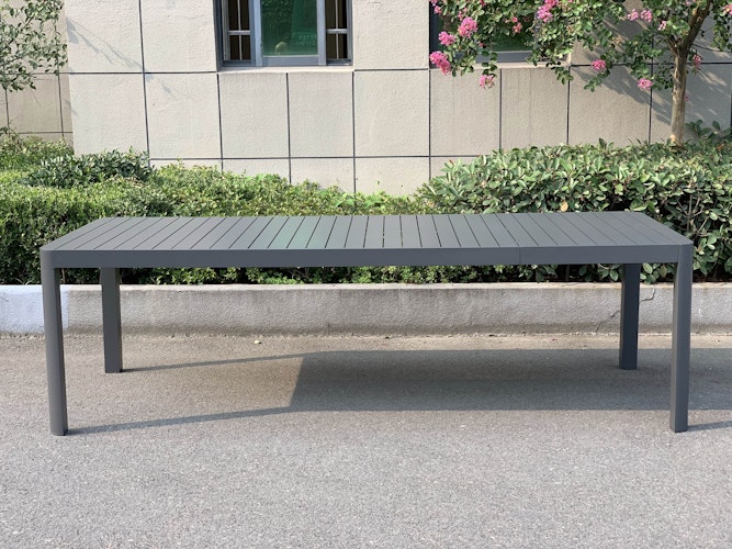 Garden Pleasure Ausziehtisch AMIRA 195/240 x 100 cm, Aluminium Anthrazit