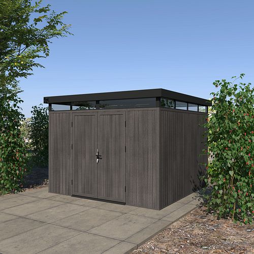 NewTechWood WPC Gartenhaus Cella 1010 mit Doppeltür - 21 mm