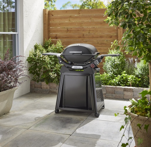 Weber Q2800N+ Gasgrill mit Rollwagen - Black