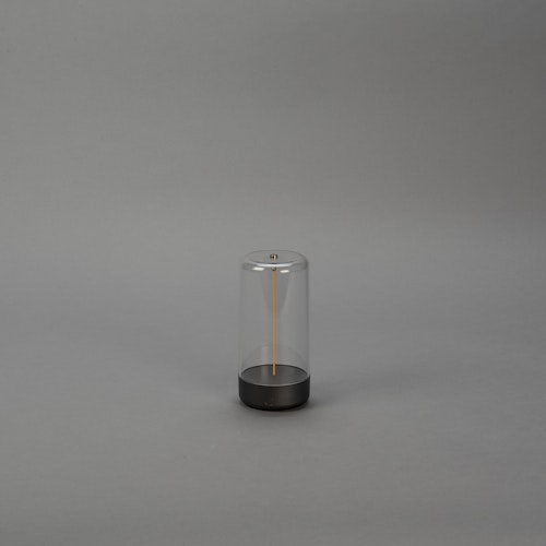 Konstsmide Tischlampe Edison XS anthrazit