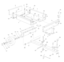 Husqvarna Zubehör für Aufsitzmäher 501008201 Anhänger 275