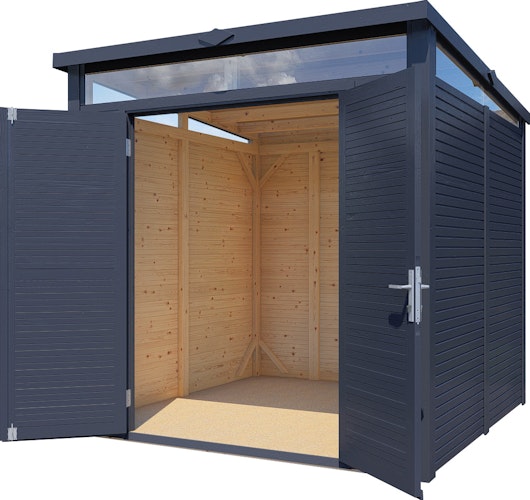 Bertilo Gartenhaus Woodline Pent - 18 mm