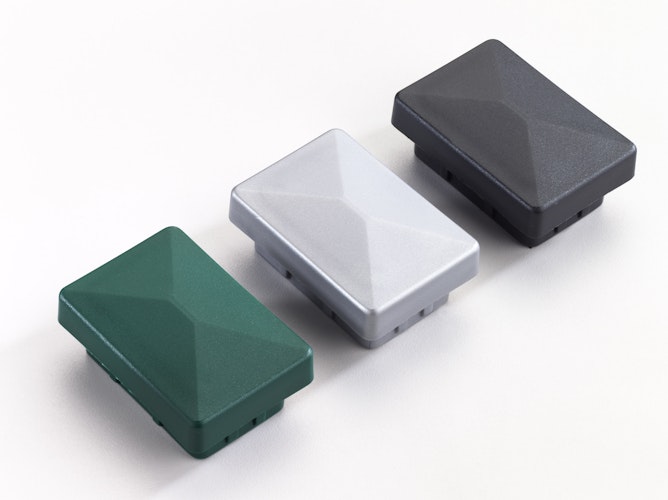 T&J Pfostenkappe für 60 x 40 mm Pfosten Kunststoff