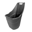 Vorschaubild Ubbink Gartenabfalltrolley - PE, grau all in one, 65 l - H86 x 60 x 46,5 cm