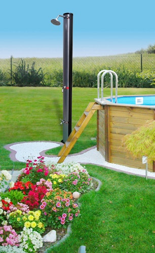 Summer Fun Solardusche Silver Deluxe 40 Liter