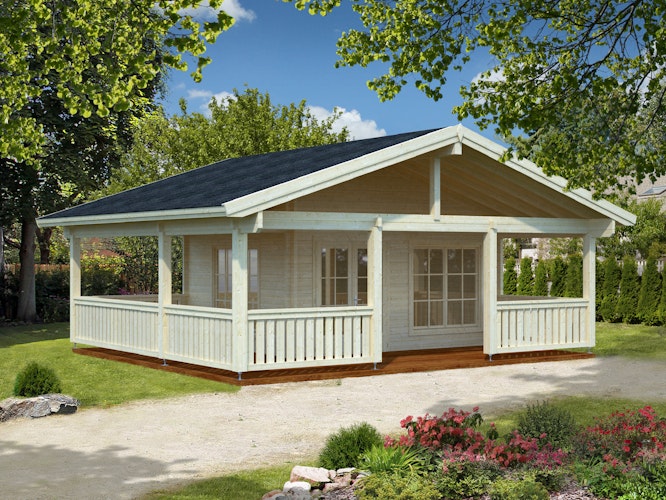 Palmako Ferienhaus Agneta 18,8+28,8 m² - 70 mm