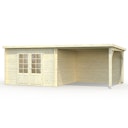 Vorschaubild Palmako Gartenhaus Ella 8,7 + 8,2 m² - 28 mm
