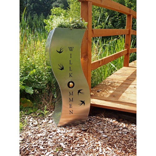 Garden Pleasure Pflanzsäule SCHWALBE, Edelstahl