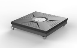 doppler Rollsockel-Rahmen ACTIVE EASY PUSH, Stahl / Kunststoff AnthrazitZubehörbild