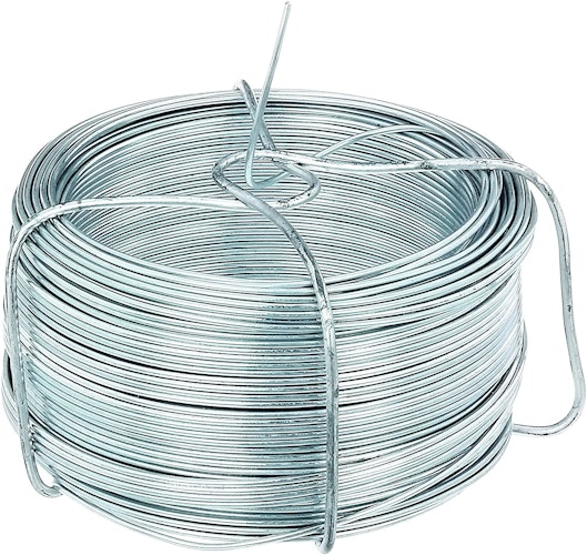 Bindedrath 1,3 mm verzinkt 50 m für Staketenzäune