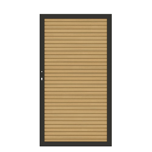 TraumGarten SYSTEM NEO PLATINUM Einzeltor Anthrazit-Rahmen 980 x 1800 mm