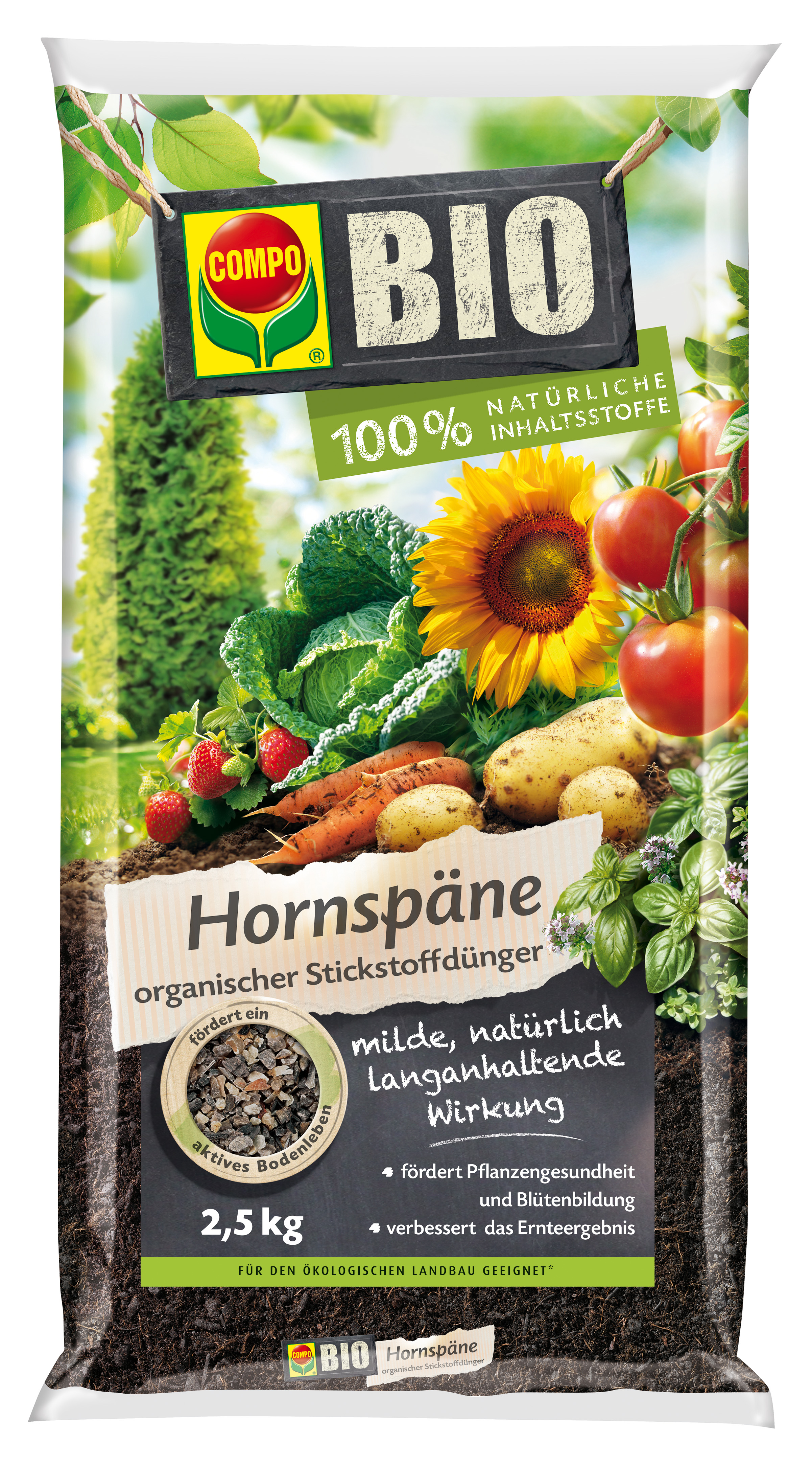 COMPO BIO Hornspäne 2,5 kg