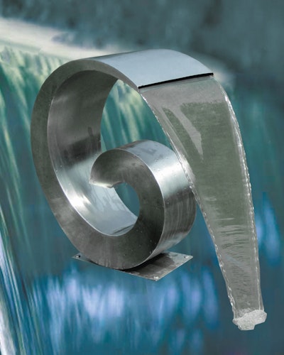 Gardenforma Wasserspiel Loop inkl. 1 Zoll Wasseranschluß