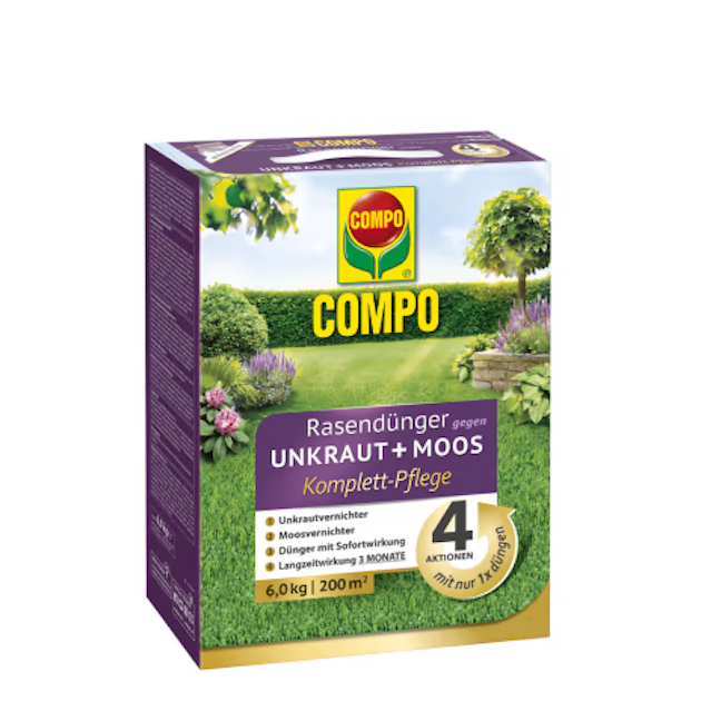COMPO Rasendnger Unkraut + Moos Komplett-Pflege kaufen