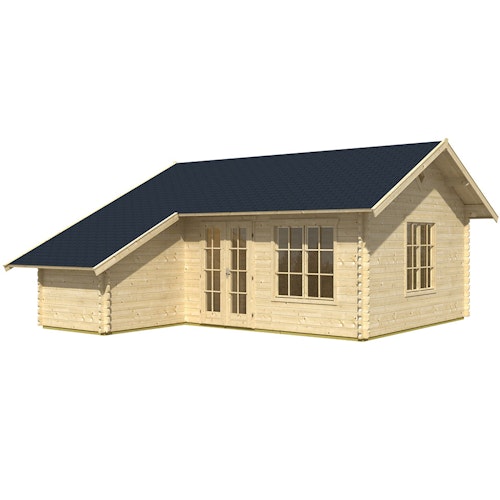 Skan Holz 45 mm Gartenhaus Esbjerg/Freizeithaus 3