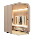 Vorschaubild Infraworld Infrarotkabine TrioSol Prima 2 inkl. 5-teiligem gratis Zubehörset