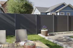 dz Alu Steckzaunelement VIDUAL Comp-Co WPC 280 für Pfosten 72/72 mmZubehörbild