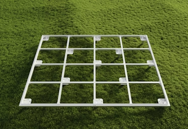 Hörmann Schraubfundament für Gerätehaus Berry - 7 Schrauben (für Typ 1)