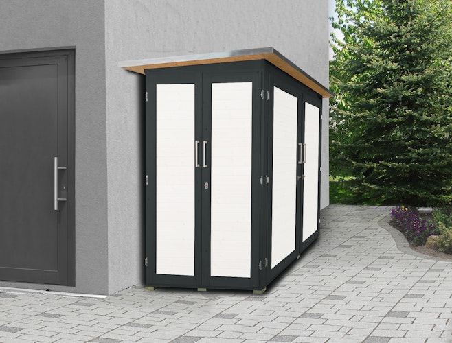 Weka Gartenschrank Geräteschrank Garten [Q] Kompakt