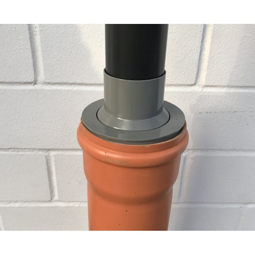 Rohranschluss - Übergang Fallrohr DN 75 auf KG Rohr 110 mm