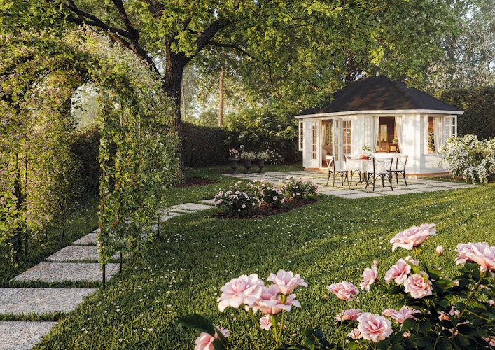 Palmako Pavillon Hanna 20,3 m² - 44 mm