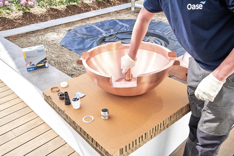 Oase Kupferschale Rund 60