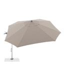 Vorschaubild doppler Pendelschirm EXPERT 400 Side, Aluminium Silber / 100 % Polypropylen 220 g/m²