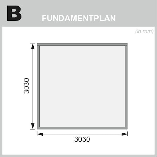 Karibu Woodfeeling Gartenhaus Northeim 3 - 38 mm