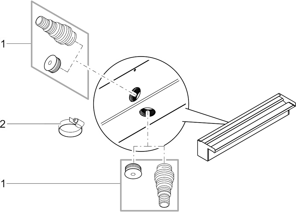 Explosionszeichnung Ersatzteile