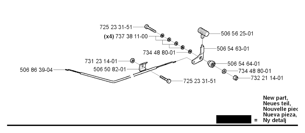 Explosionszeichnung Ersatzteile