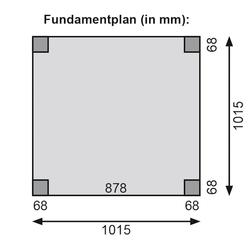 Akubi Kinderspielturm Lotti mit Satteldach