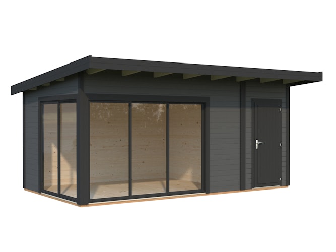 Palmako Gartenhaus Andrea 15,2 m² Slide Plus - 44 mm