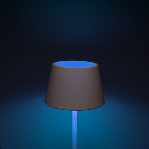 Konstsmide LED USB-Stehlampe Pomezia, weiss, dimmbar (7824-250)